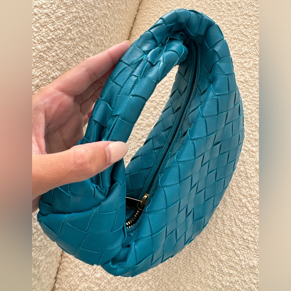 BOTTEGA VENETA Blue mini Jodi Bag - Picture 6 of 13